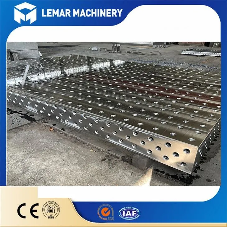 Mesa de soldadura modular flexible 3D