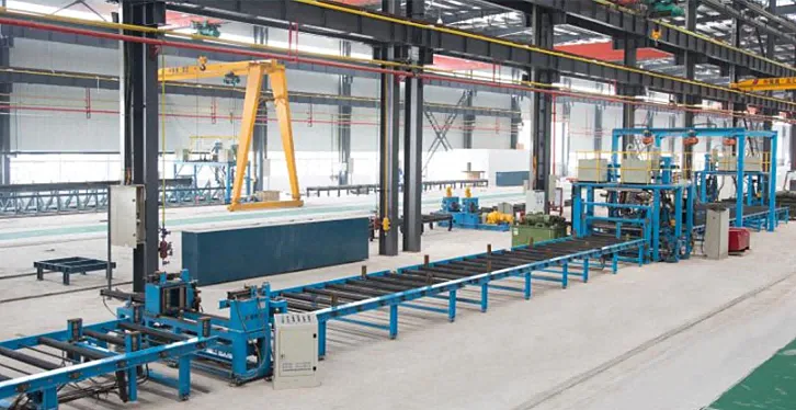 Horizontal Type H Beam Welding Machine Horizontal Type H Beam Welding Machine